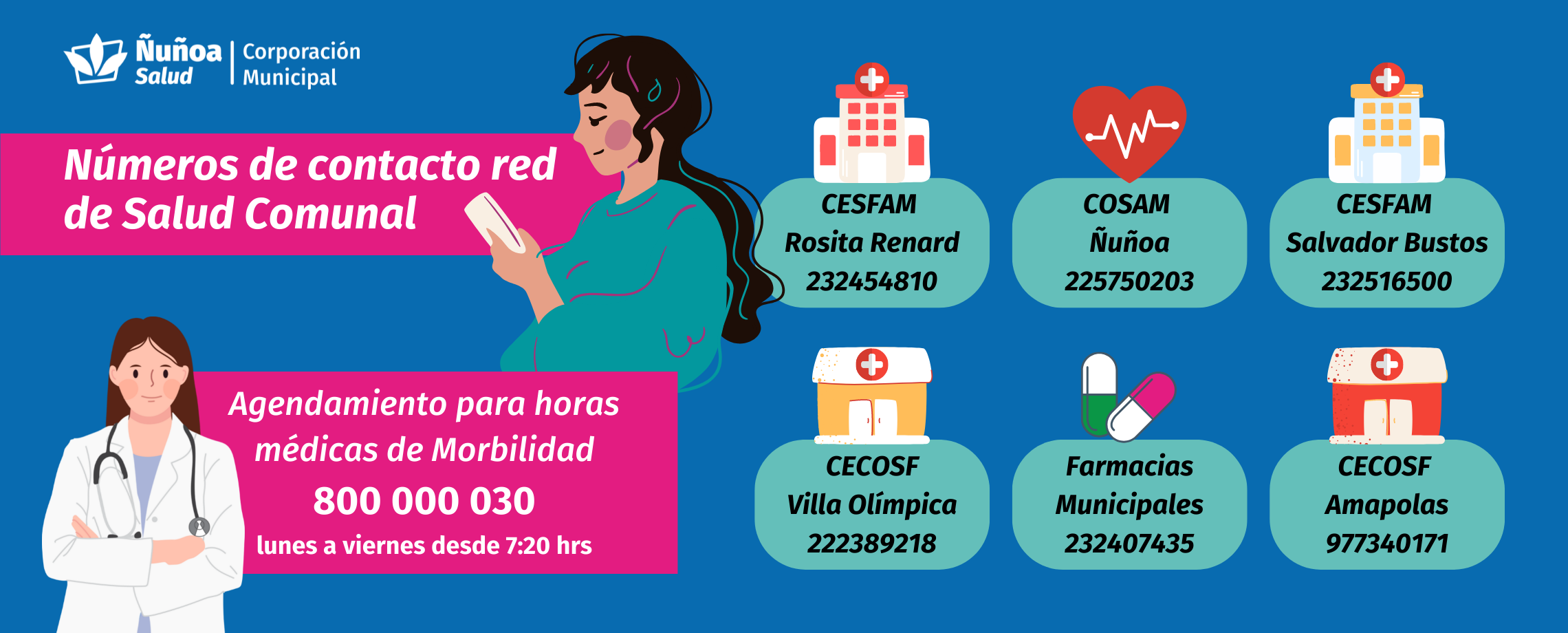 contacto red salud comunal