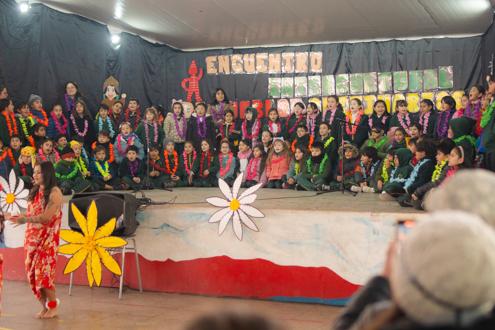 Feria de Pueblos Originarios en el Colegio Eduardo Frei Montalva