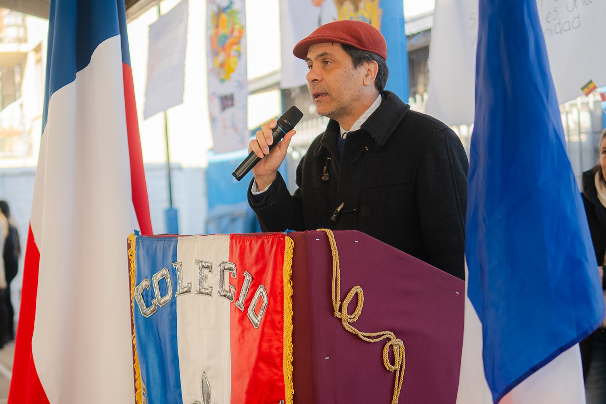 Secretario General encabeza cierre del mes de la multiculturalidad en el Colegio República de Francia