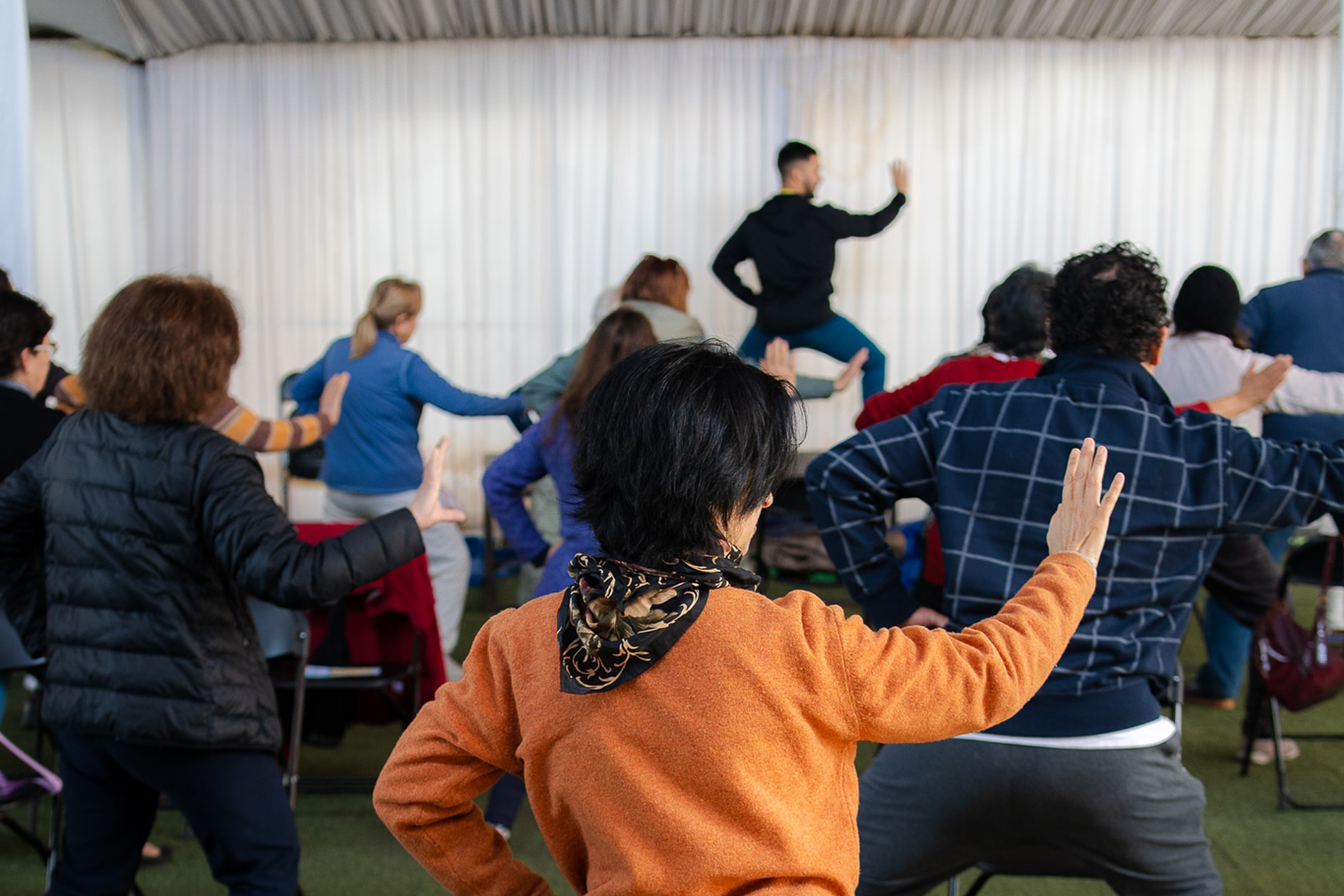¡Taller gratuito de Tai Chi para personas mayores en Ñuñoa!