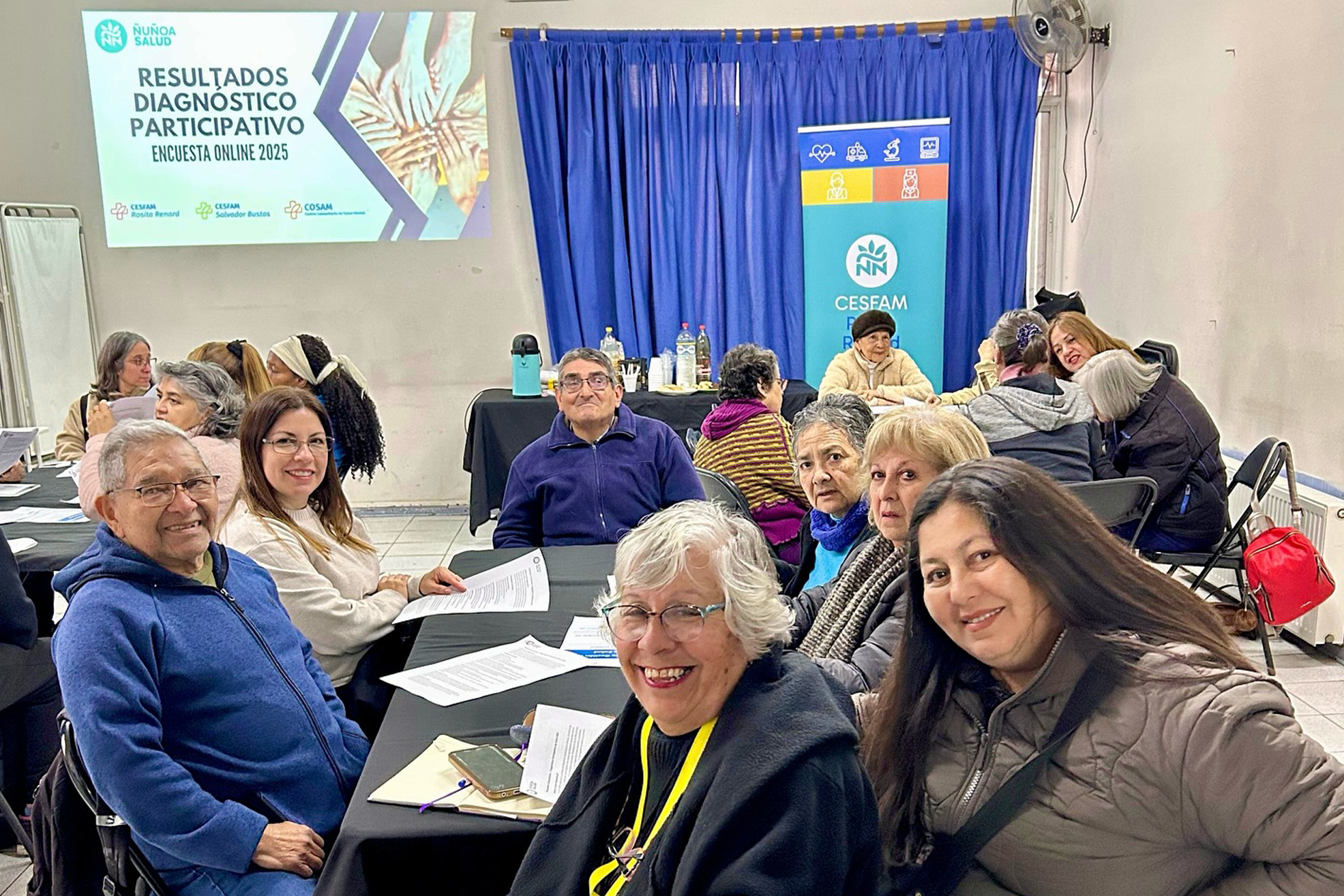 Exitoso Diagnóstico Participativo con la comunidad del CESFAM Rosita Renard