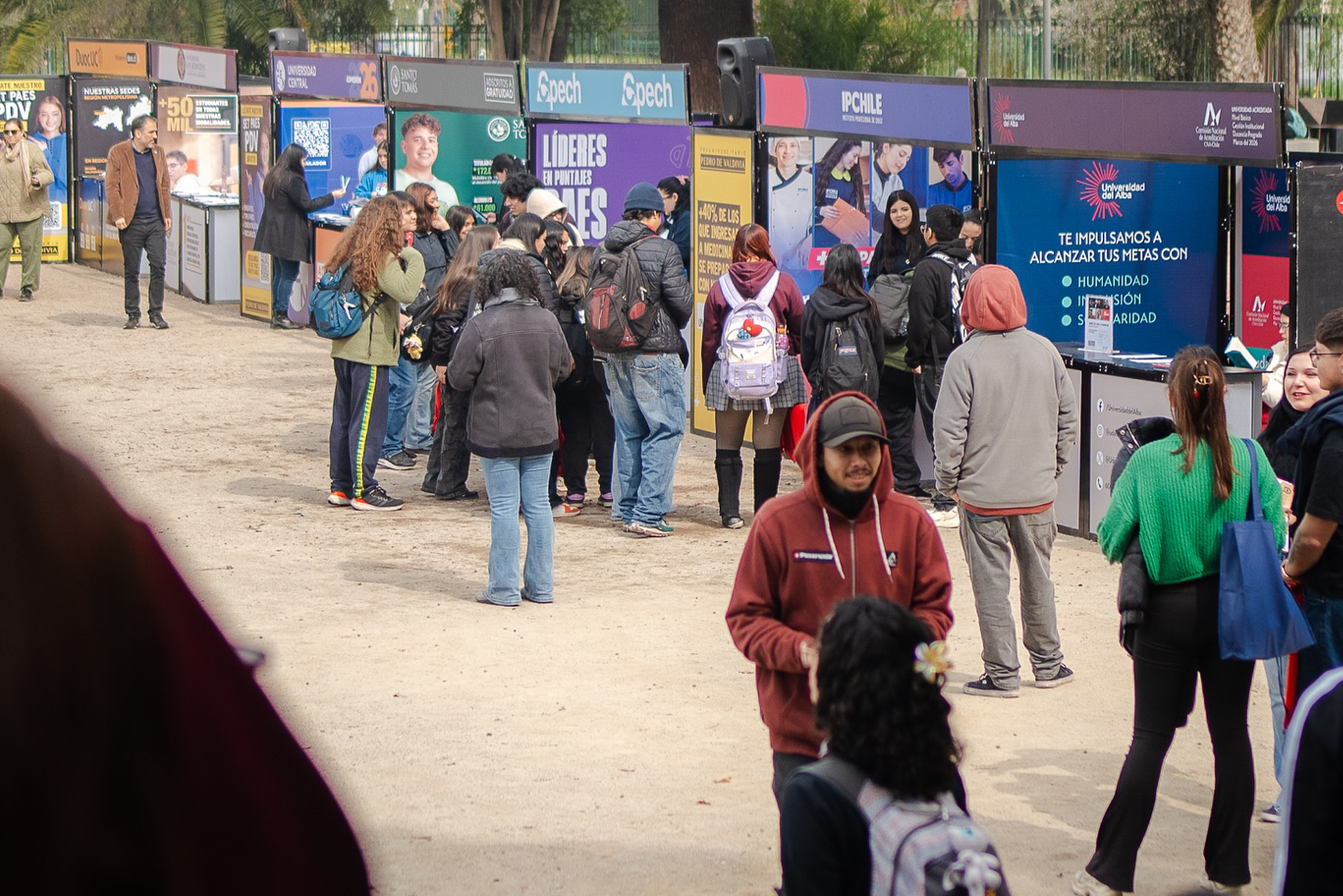 Organizamos la Feria Vocacional 2025 para estudiantes de 4° medio de Ñuñoa