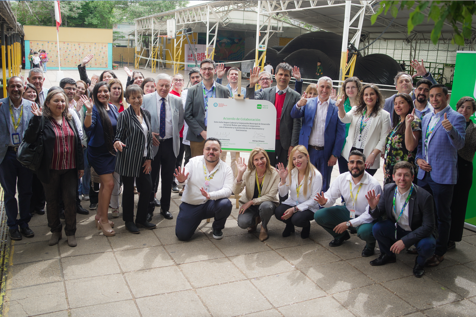 Firmado “Acuerdo de Colaboración” entre nuestra Corporación y la ACHS