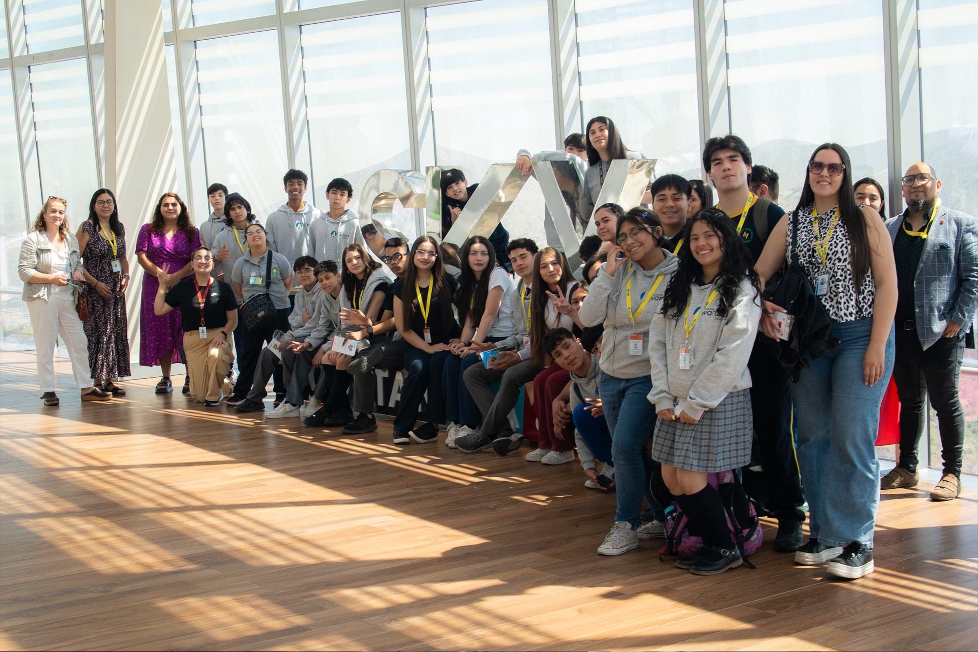 Academia Avanza en las alturas del SKY Costanera