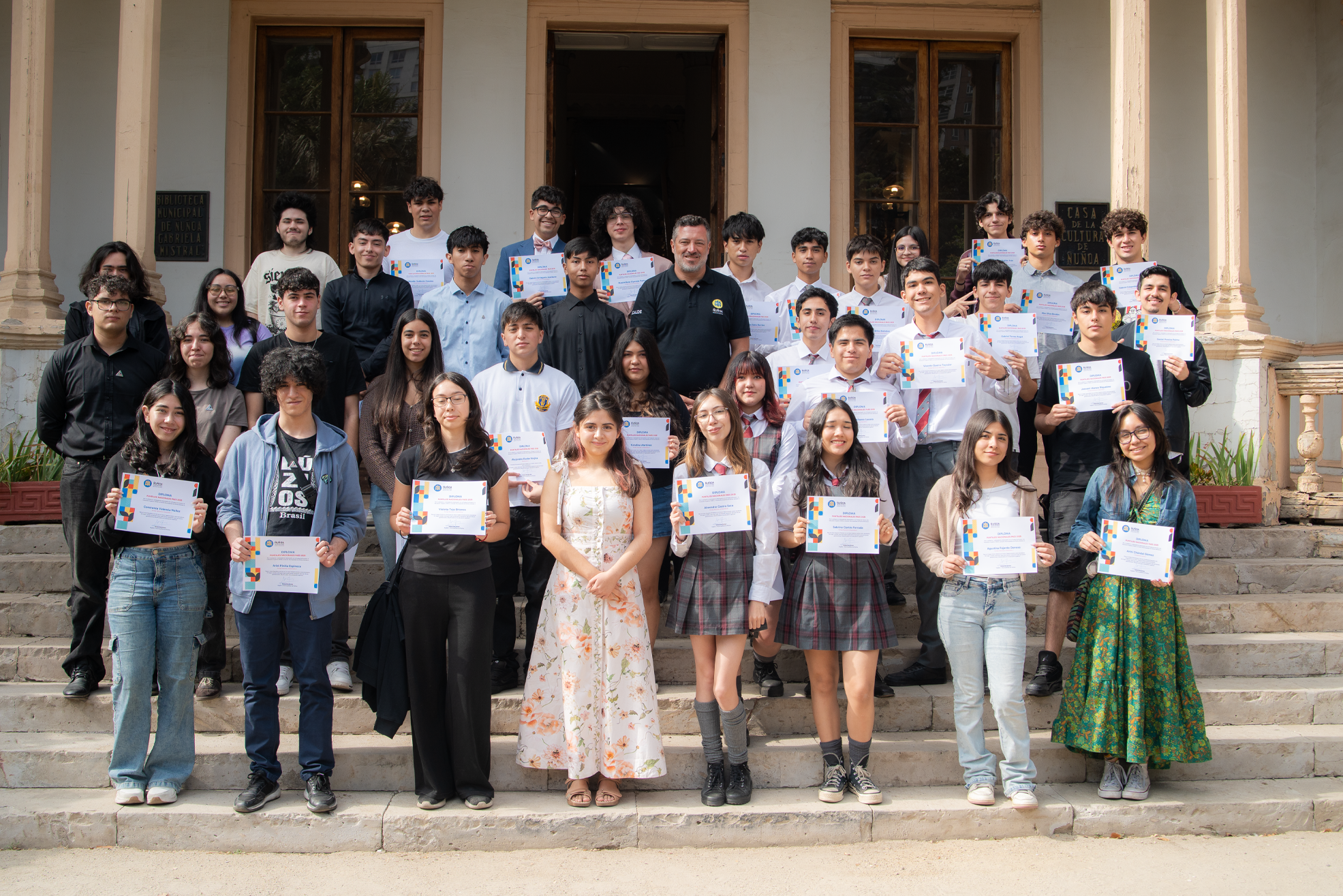 Ñuñoa celebra a sus puntajes nacionales en la PAES