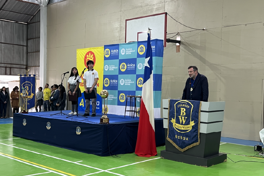 Reinauguración del Gimnasio del Liceo Brígida Walker